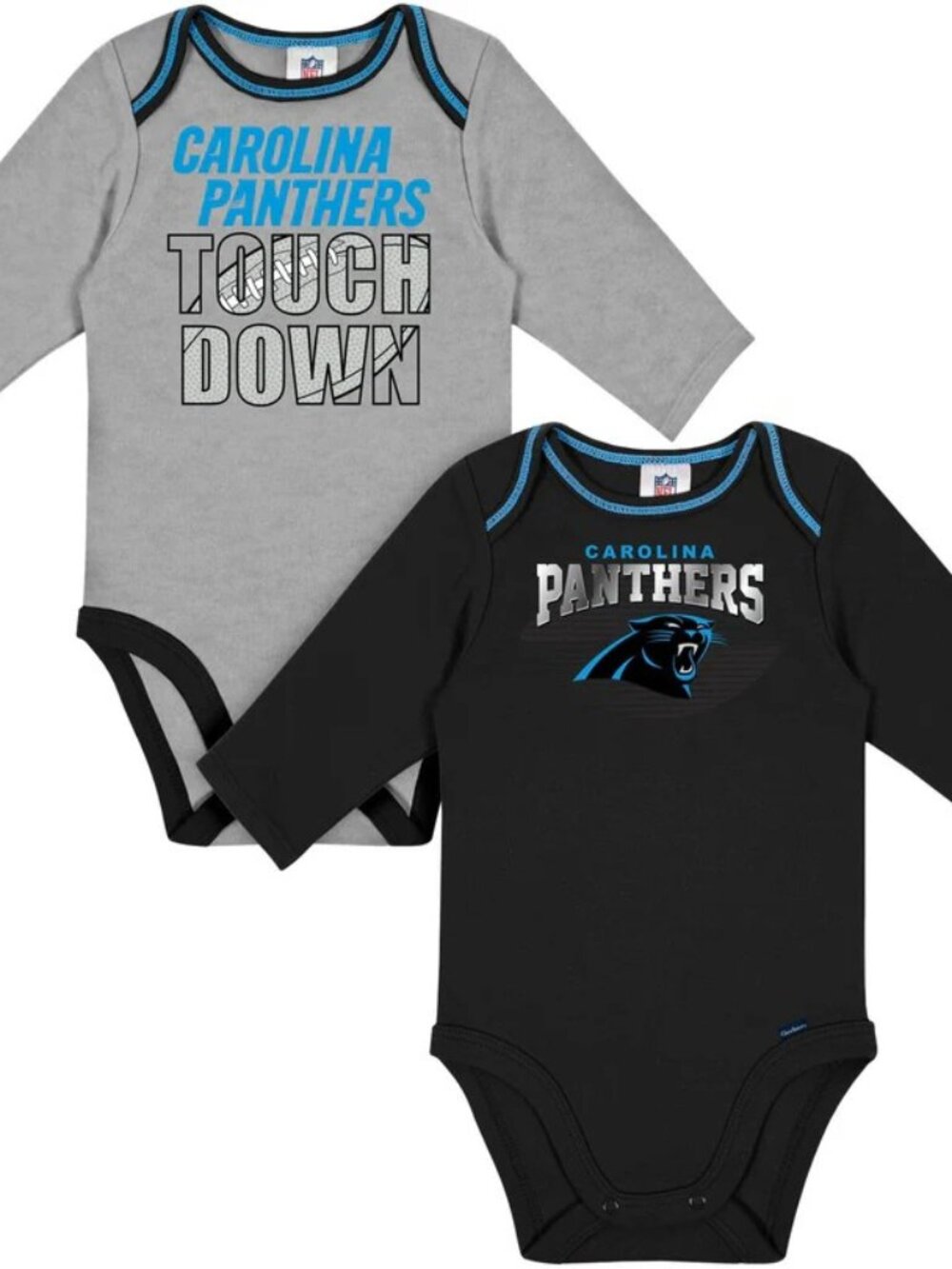 2-Pack Baby Boys Jaguars Long Sleeve Bodysuits - NFL Apparel